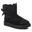 Ugg Pantofi Ugg W Mini Bailey Bow Metallic Spots 1134135 Blk