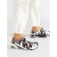 Crocs Șlapi Crocs Classic Platform Marbled Clogw 207176 Black/White