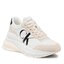Calvin Klein Jeans Sneakers Calvin Klein Jeans Wedge Runner Mix Lth Wn YW0YW01099 Bright White/Creamy White/Silver