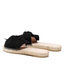 Manebi Espadrilles Manebi Sandals With Knot K 1.0 Black Soft Suede