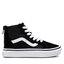 Vans Sneakersy Vans Comfycush Sk8-Hi VN0A5KRPBLK1 Safe Space Black