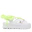 Puma Sandále Puma Mayze Pop 390638 PUMA White/Fast Yellow 01