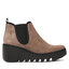 Fly London Botine Fly London Bynefly P501349020 Taupe 020