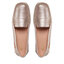 Clarks Mokasíny Clarks Freckle Walk 261657474 Champagne Leather