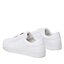 Tommy Hilfiger Sneakersy Tommy Hilfiger Elastic Slip On FW0FW07032 White