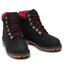 Timberland Trappers Timberland Premium TB0A2FNV0011 Black Nubuck W Red