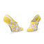 Vans 3 pár/csomag unisex bokazokni Vans Radically Happy Canoodl VN0A7Y5PBLK1 Black