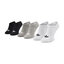 adidas Súprava 3 párov kotníkových ponožiek unisex adidas Trefoil Liner FT8524 White/Black