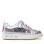 Geox Сникърси Geox J Skylin G. F J258WF 0AJAY C0162 S Silver/Fuchsia