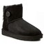 Ugg Pantofi Ugg W Mini Bailey Button II 1016422 W/Blk