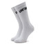 Unfair Athletics Set de 3 perechi de șosete medii unisex Unfair Athletics Curved UNFR22-165 White