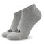 New Era 3 pares de calcetines cortos unisex New Era Flag Sneaker 13113639 Gra/Whi/Blk