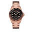 Swiss Alpine Military Karóra Swiss Alpine Military 7052.1164 Black/Rose Gold/Rose Gold