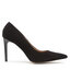 R.Polański High Heels R.Polański 1572 Czarny Zamsz