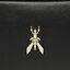 Patrizia Pepe Дамска чанта Patrizia Pepe 8B0101/L001 K118 Black/Light Gold