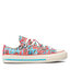 Converse Кецове Converse Chuck 70 Ox A00519C Soft Red/Baltic Blue/Egret