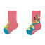 Happy Socks Σετ ψηλές κάλτσες παιδικές 3 τεμαχίων Happy Socks XKHNS08-3303 Kolorowy