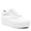 Vans Teniszcipő Vans Old Skool Stacked VN0A7Q5MW001 True White