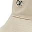 Calvin Klein Klobouk Calvin Klein Outlined Bucket K50K508253 Stony Beige ACE