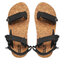 Jack Wolfskin Сандали Jack Wolfskin Ecostride 2 Sandal W 4051771 Phantom/Cork