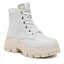 Calvin Klein Jeans Боти Calvin Klein Jeans Chunky Boot Vintange Tongue YW0YW00947 White YBR