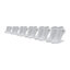 Polo Ralph Lauren Sada 6 párů dámských nízkých ponožek Polo Ralph Lauren 455747502003 r. OS White