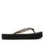 Calvin Klein Jeans Zehentrenner Calvin Klein Jeans Beach Sandal Flatform YW0YW00716 Black BDS