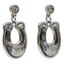 Coach Orecchini Coach Fct Crysl Drp Ear CG137 Silver SLV