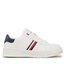 Tommy Hilfiger Sneakers Tommy Hilfiger Stripes Low Cut Lace Up Sneaker T3X9-32849-1355 M White/Blue X336