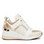 MICHAEL Michael Kors Сникърси MICHAEL Michael Kors Georgie Trainer 43R3GEFS2D Pale Gold 740