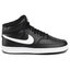 Nike Topánky Nike Court Vision Mid CD5436 001 Black/White