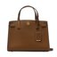 Tory Burch Sac à main Tory Burch Walker Small Satchel 73625 Bistro Brown 244