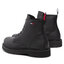 Tommy Jeans Turistická obuv Tommy Jeans Short Lace Up Leather Boot EM0EM01040 Black BDS