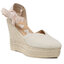 Manebi Espadrile Manebi Shaped Wedge Espadrilles O 7.0 WH White