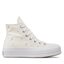 Converse Teniși Converse Ctas Lift Hi A02895C Egret/Moonrise Purple