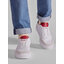 Tommy Hilfiger Zapatillas Tommy Hilfiger Premium Cupsole Stripe Leather FM0FM04019 White YBR
