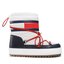 Tommy Jeans Sněhule Tommy Jeans Snowboot Low EN0EN02162 Red White Blue 0K4