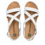 Dr. Brinkmann Σανδάλια Dr. Brinkmann 710710 Weiss 3
