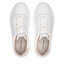 Calvin Klein Sneakersy Calvin Klein Low Top Lace Up HM0HM00549 White/Stony Beige 0K6