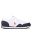 Polo Ralph Lauren Sportcipő Polo Ralph Lauren Train 89 Pp RF104134 White Tumbled/Navy Micro w/ Red PP