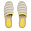 Tommy Hilfiger Espadrile Tommy Hilfiger Feminine Crochet Mule Espadrille FW0FW07278 Light Sandalwood RBS