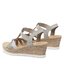 Rieker Sandalen Rieker 61995-40 Grau Kombi