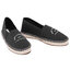 KARL LAGERFELD Espadrile KARL LAGERFELD KL70108 Black Knit Textile