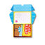 Happy Socks Sada 2 párů vysokých ponožek unisex Happy Socks XWYW02-2200 Barevná
