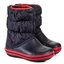 Crocs Апрески Crocs Winter Puff 14613 Navy/Red