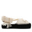 Tory Burch Еспадрили Tory Burch Woven Bouble T Espadrille 282 Natural/Natural