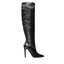 Solo Femme Kozačky Solo Femme 14404-01-L14/000-12-00 Černá