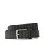 Lacoste Curea pentru Bărbați Lacoste RC4041 Monogram Noir Gris H45