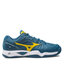 Mizuno Παπούτσια Mizuno Wave Intense Tour 5 Ac 61GA190030 Blue/High Visibility/White
