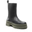 Steve Madden Klassische Stiefeletten Steve Madden Filina SM11001553-03001-068 Blk/Grn